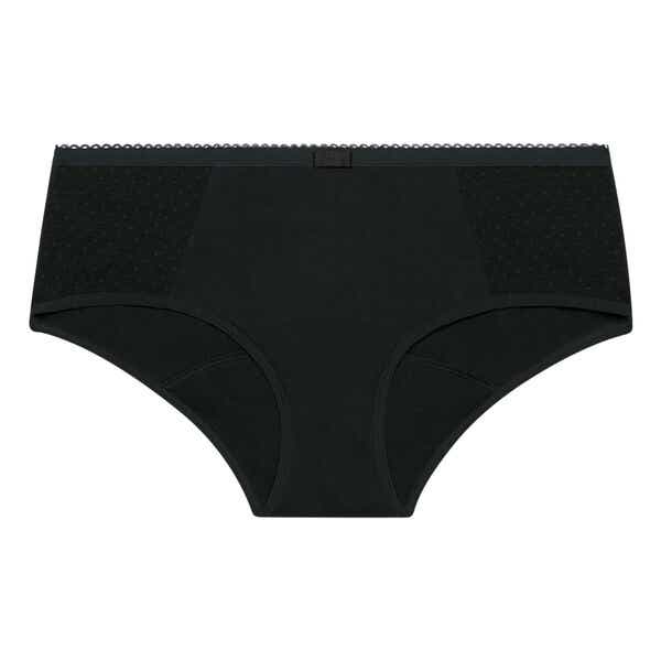Boxer Shorty Menstruel Lavable Coton Bio Flux Abondant Taille 36