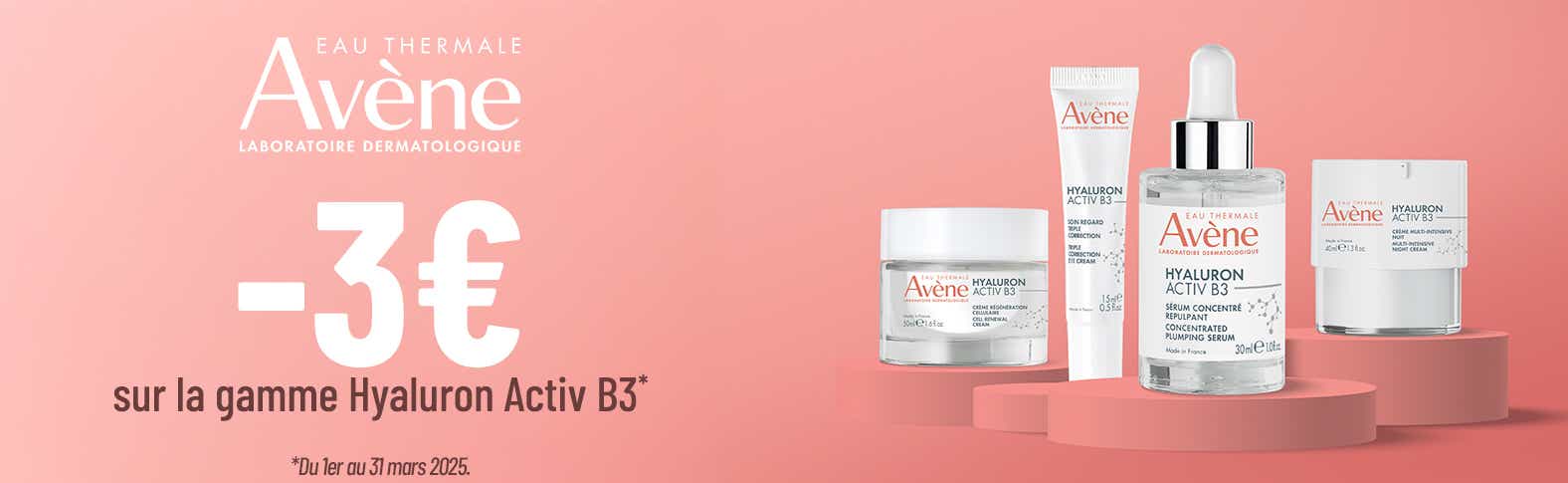 Offre Avène Hyaluron Activ B3 BRI - Bon plan HP