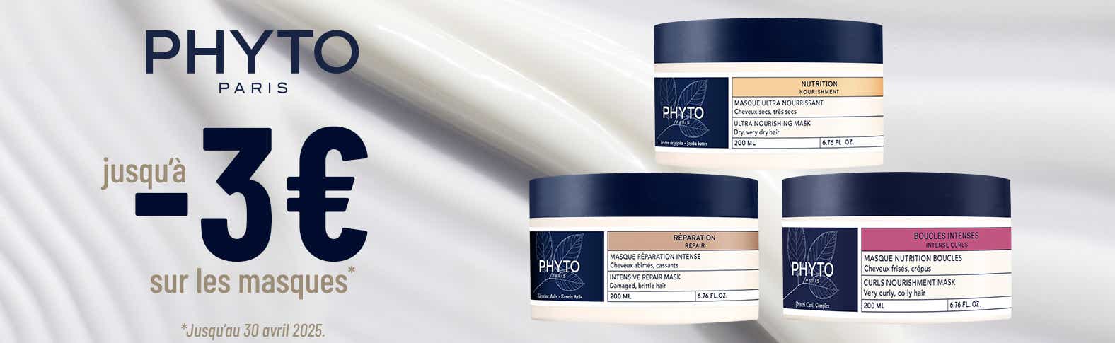 Offre Phyto Masques - Bon Plan HP 