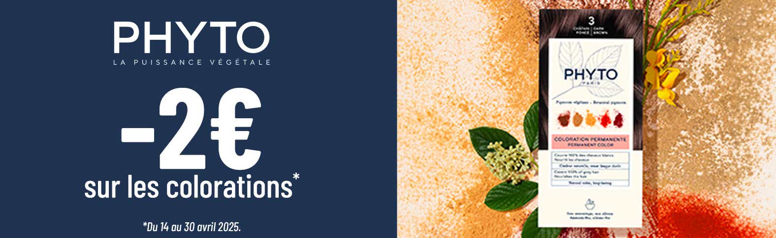 Offre Phyto colorations - Bon plan HP