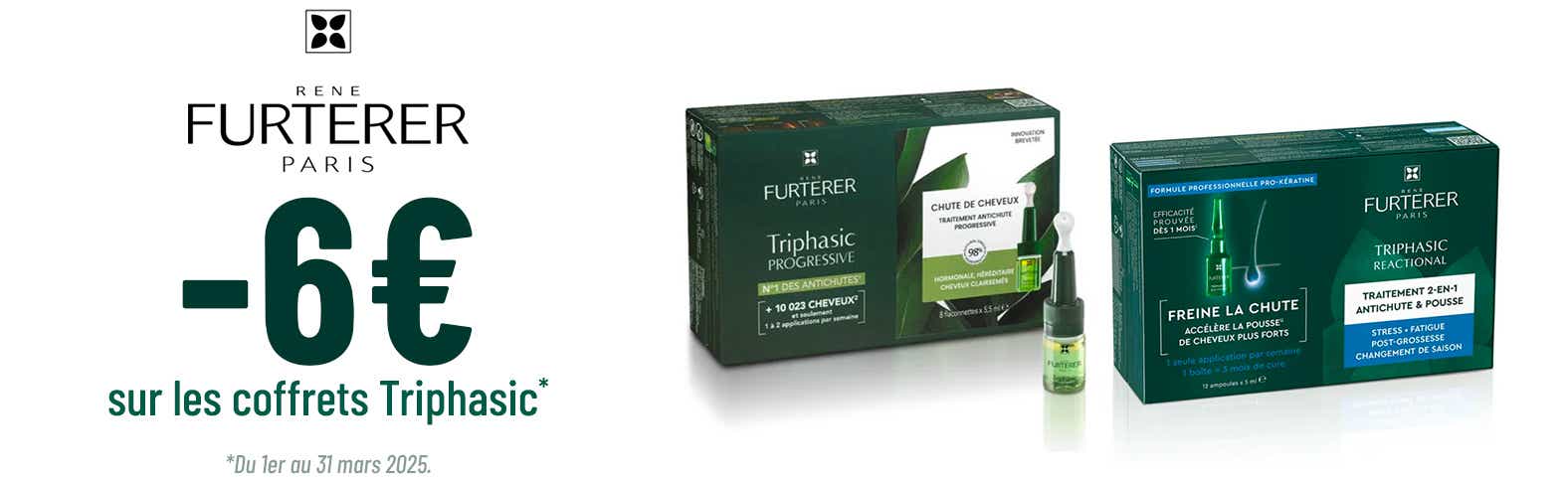 Offre René Furterer - Bon plan HP 
